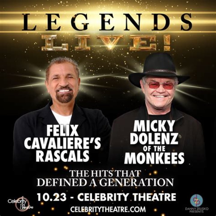 FELIX CAVALIERE'S RASCALS & MICKY DOLENZ - LEGENDS LIVE