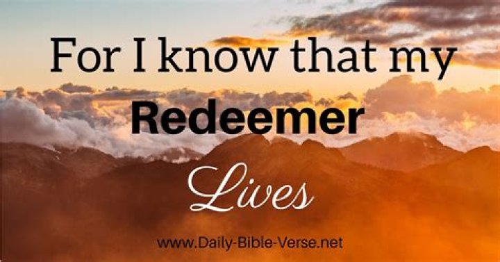 I Know That My Redeemer Lives!