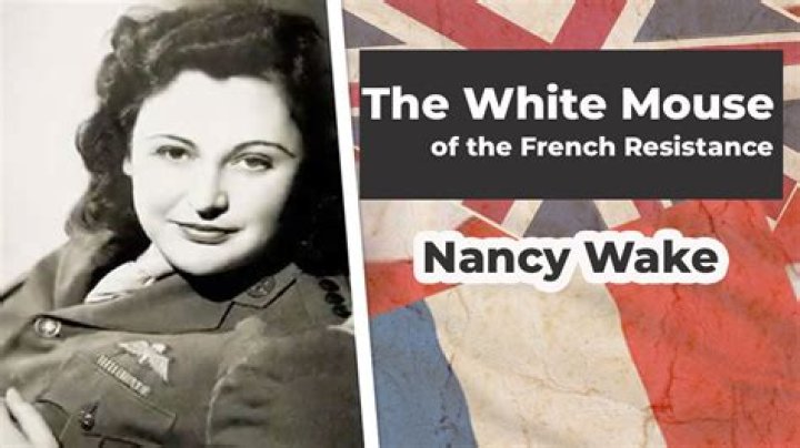 Nancy Wake, The White Mouse Of The French Resistance